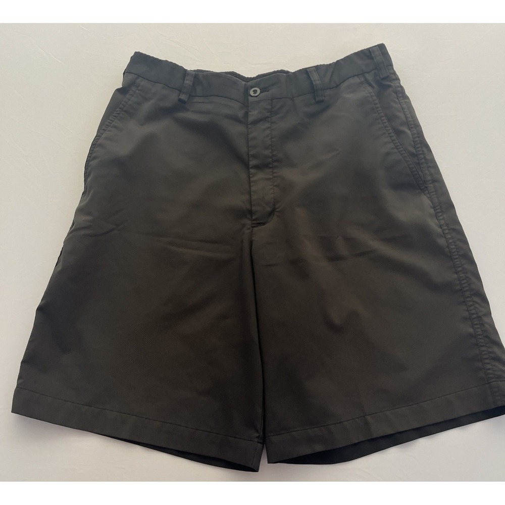 Nike Golf Dri-FIT Slim Fit Shorts Mens 32 Charcoal Gray Chino 256645-010